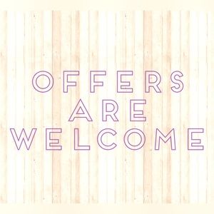 🤍 Offers are welcome! 🤍